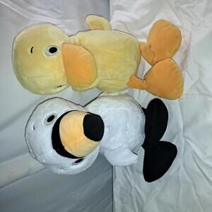 Adorable Plush Duck and Swan Beanbag Plushies - Soft and Cuddly